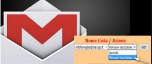 Rimozione dalla mailing list
